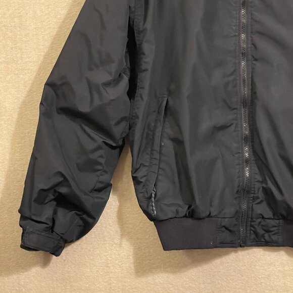 Columbia Jacket Men's Large Black Lined Windbreaker - Picture 3 of 9